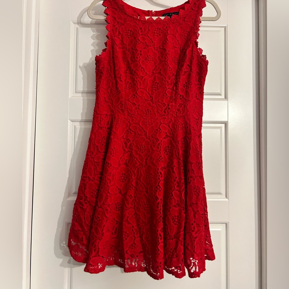 City Studio Red Dress Size 11